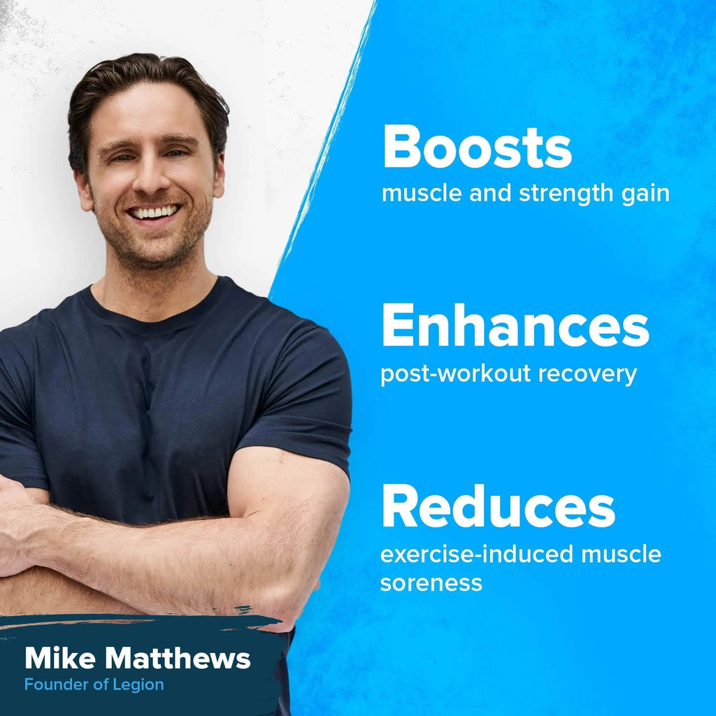 Legion Recharge Post Workout Supplement - All Natural Muscle Builder & Recovery Drink - TrustMedUSA