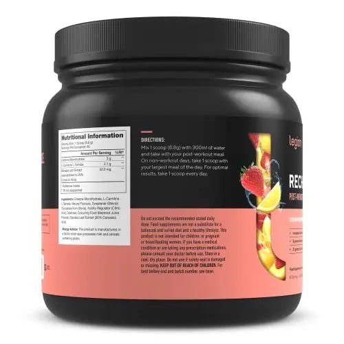 Legion Recharge Post Workout Supplement - All Natural Muscle Builder & Recovery Drink - TrustMedUSA
