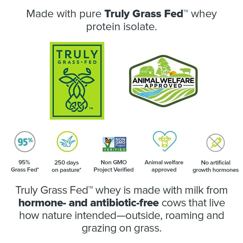 LEGION Whey+ Vanilla Whey Isolate Protein Powder from Grass Fed Cows - Low Carb - TrustMedUSA