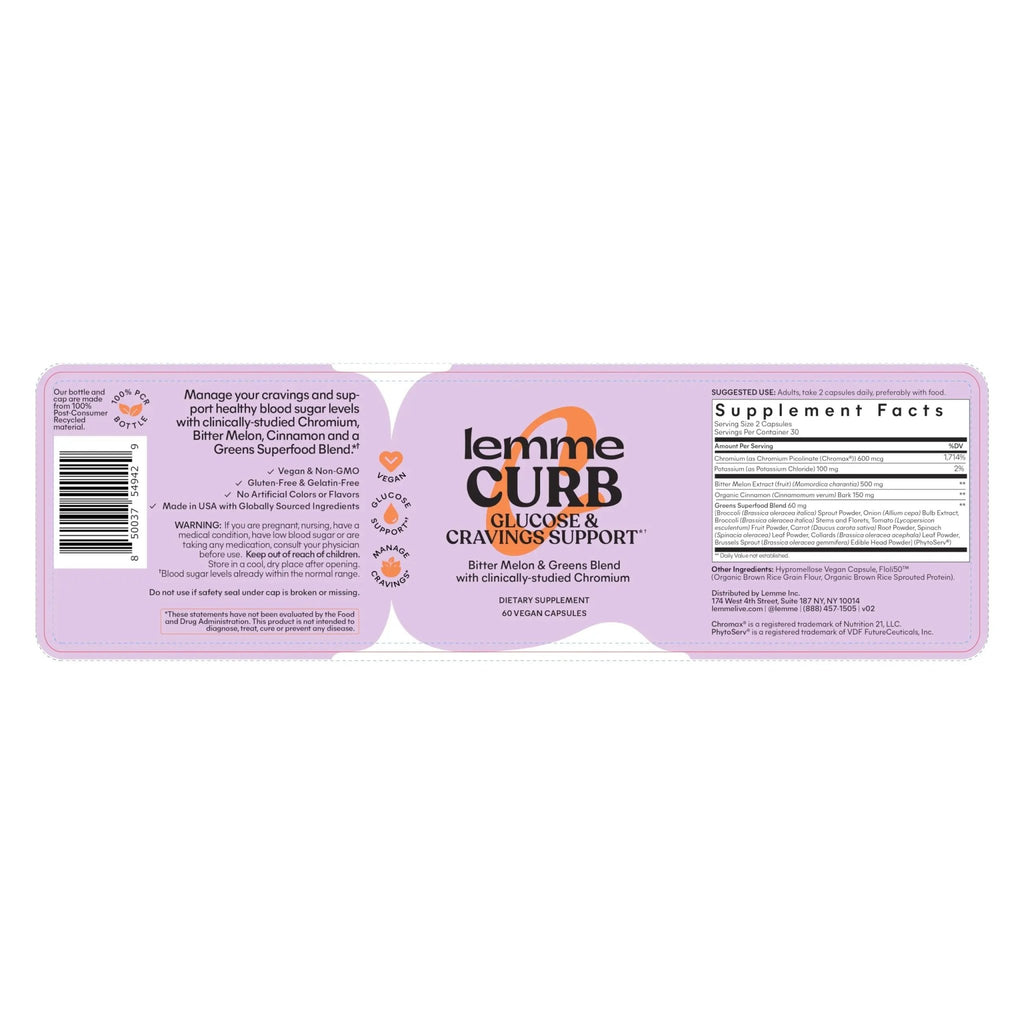 Lemme Curb Cravings, Improve Carb Metabolism, Support Weight Management w/Clinically - TrustMedUSA