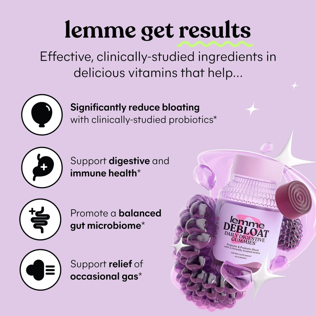 Lemme Debloat and Burn - Metabolism, Bloat Support, Gut Health & Weight Management - TrustMedUSA