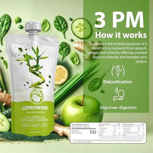 LEMONKIND 1-Day CORE Colon Juice Cleanse: Detoxing, Weight Loss Support, Boost - TrustMedUSA