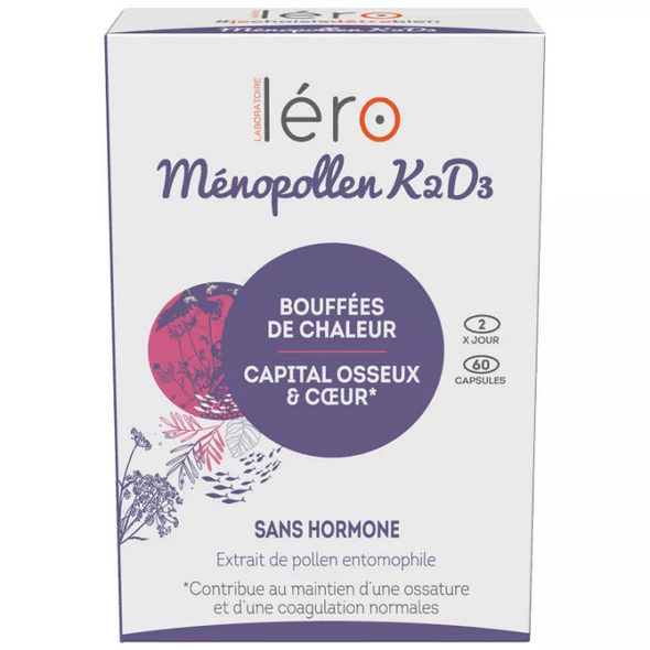Lero Menopollen K2D3 Bone Capital 60 Capsules - TrustMedUSA