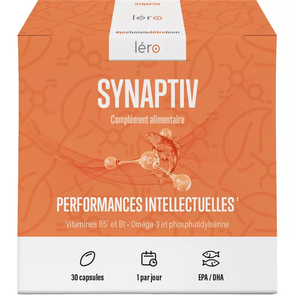 Léro Synaptiv Memory and Concentration 30 capsules - TrustMedUSA