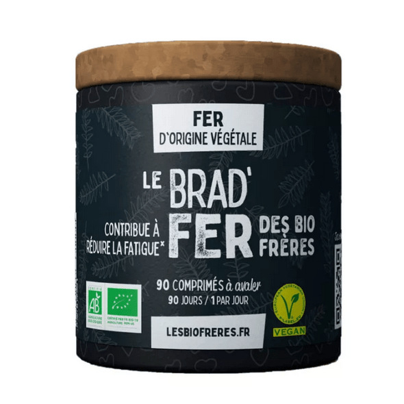 Les Bio Frères le Brad'Fer Bio Fer 90 tablets - TrustMedUSA