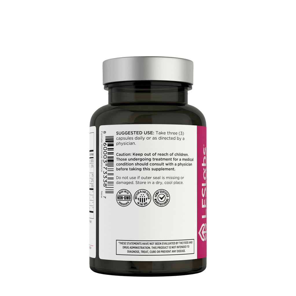 LES Labs Female Hormone Balance Supplement – Hormone Support for Women with Inositol, DIM, Vitex, Chaste Tree, Vitamin B6 & Folate – Menstrual Cycle & Fertility Support – 90 Capsules – Non-GMO - TrustMedUSA