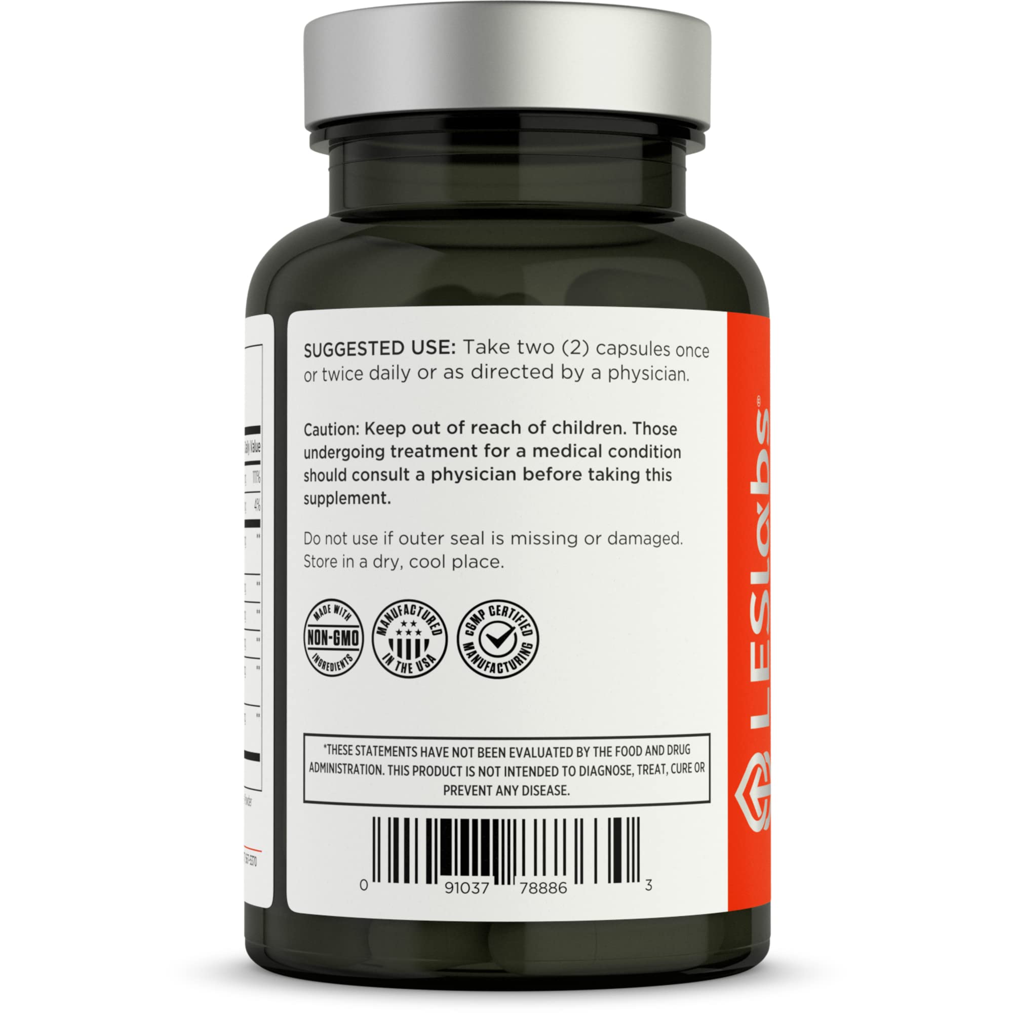 LES Labs Liver Support – Promotes Healthy Liver Function, Glutathione Production & Detoxification – Milk Thistle, NAC, ALA & Dandelion Extracts – Non-GMO Supplement – 90 Capsules - Maple Wellness Supplements
