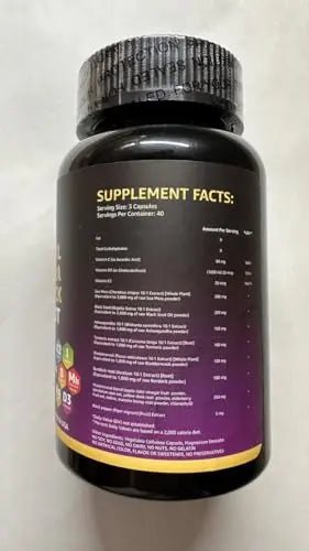 LetaGreen Irish Sea Moss Capsules – 120 Wildcrafted Sea Moss Pills with Black Seed Oil - TrustMedUSA