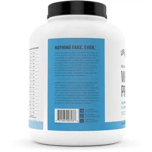 Levels Grass Fed 100% Whey Protein, No Hormones, Unflavored, 5LB - TrustMedUSA