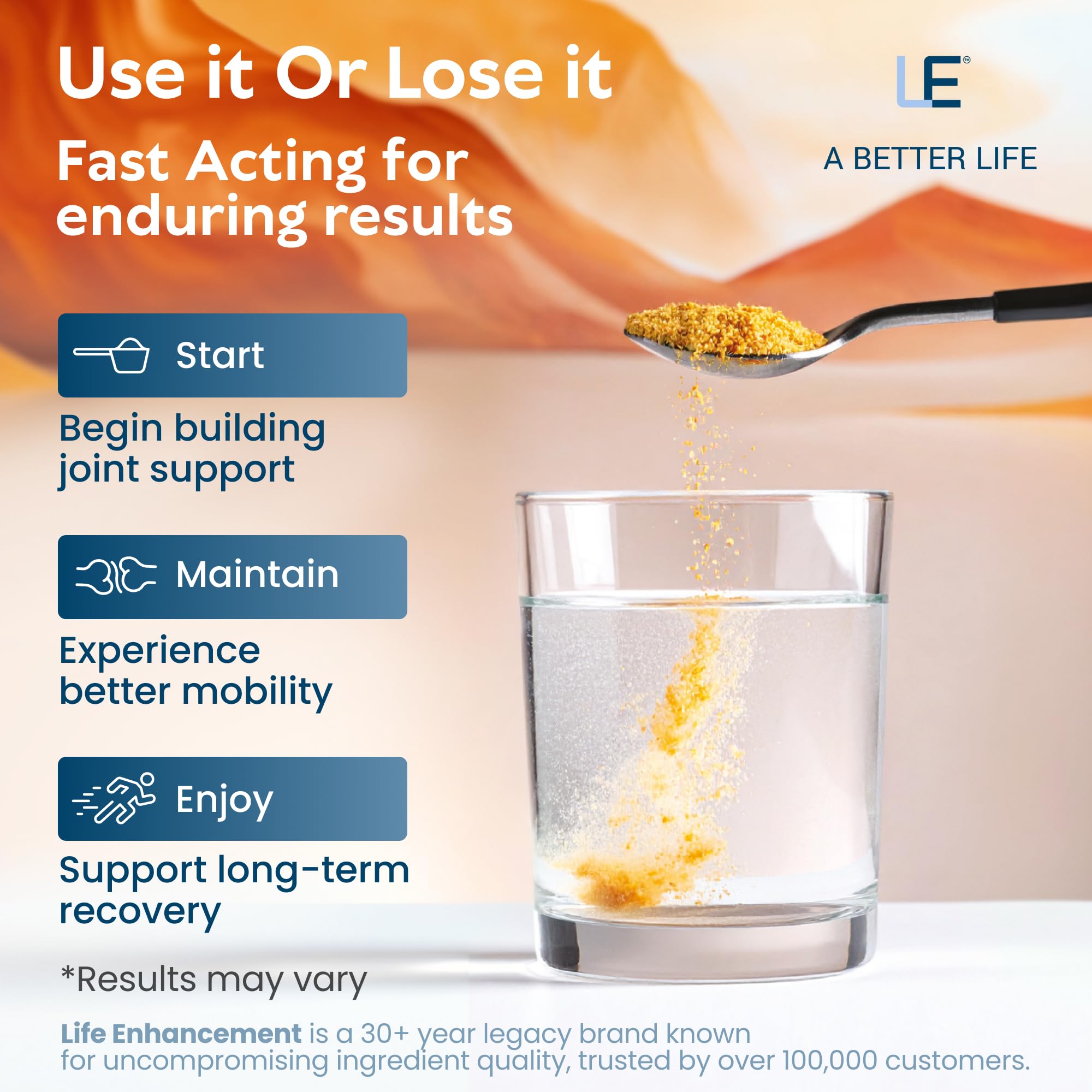 Life Enhancement Motion Potion Joint Support Drink Supplement - TrustMedUSA