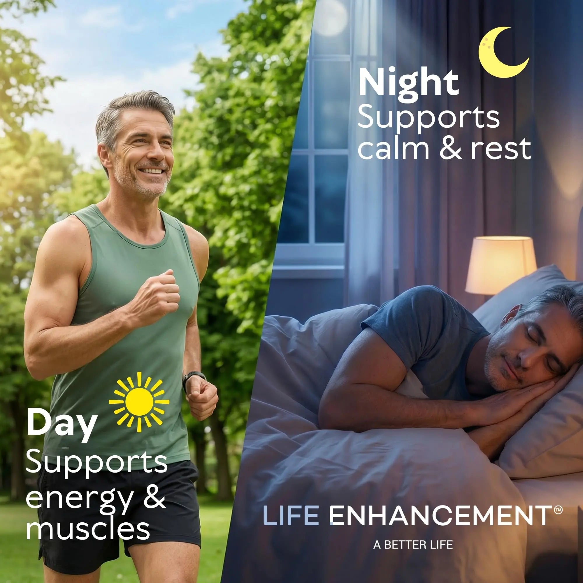 Life Enhancement Ultra Triple Magnesium Complex - 325 mg - with B6, Glycinate, Malate & Citrate - Magnesium Supplement Enhance Sleep and Brain Function - Made in USA (90 Vegetarian Capsules) - TrustMedUSA