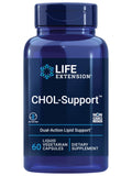 Life Extension CHOL-Support™, Helps Maintain Already Healthy Cholesterol, Heart Health, Artichoke Leaf Extract, Vitamin B5 pantethine, Gluten-Free, Non-GMO, Vegetarian, 60 Capsules - TrustMedUSA