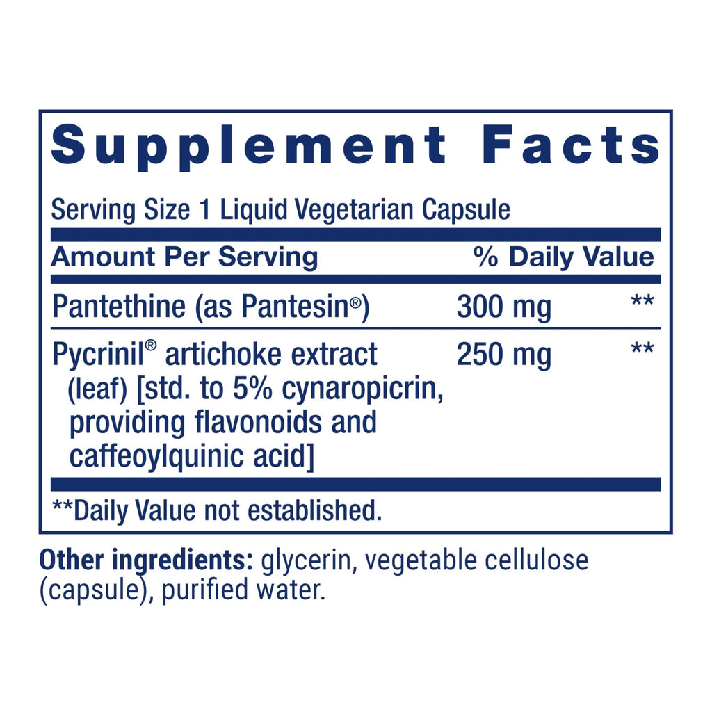 Life Extension CHOL-Support™, Helps Maintain Already Healthy Cholesterol, Heart Health, Artichoke Leaf Extract, Vitamin B5 pantethine, Gluten-Free, Non-GMO, Vegetarian, 60 Capsules - TrustMedUSA