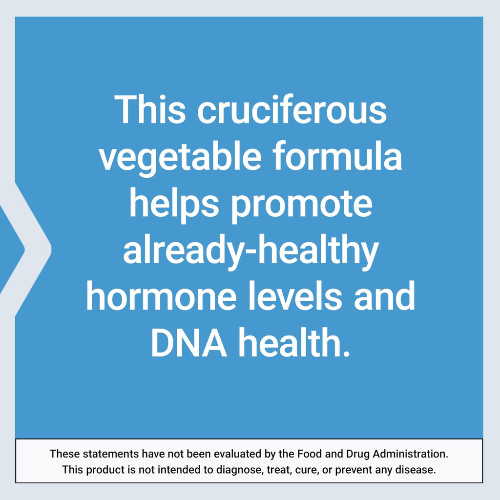 Life Extension Cruciferous Vegetable Extract Blend, Broccoli Extract, I3C, Helps Maintain DNA Health & Already Healthy Hormone Levels, Gluten Free, Non-GMO, Vegetarian, 60 Capsules - TrustMedUSA