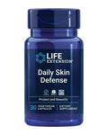 Life Extension Daily Skin Defense, Vitamin C, ceramides, Rosemary, Lemon Verbena, Helps Fight oxidative Stress & The Appearance of Wrinkles, Gluten-Free, Once-Daily, Non-GMO, Vegetarian, 30 Capsules - TrustMedUSA