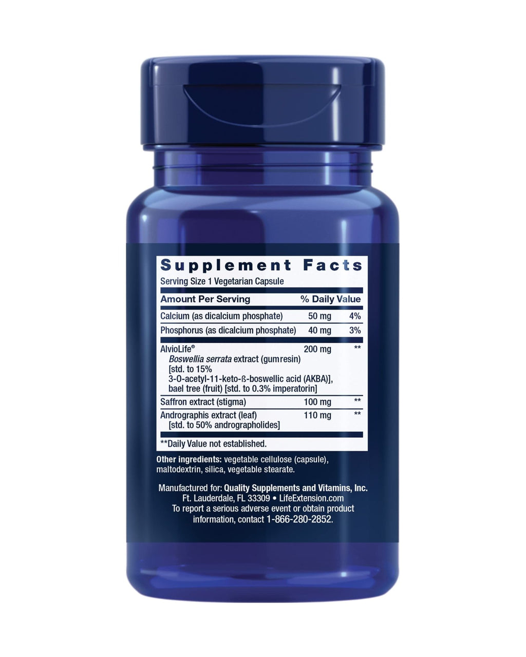 Life Extension Healthy Lungs, Respiratory Supplement, Lung Protection, Boswellia Serrata, Saffron Extract, Once-Daily, Gluten Free, Non-GMO, Vegetarian, 30 Capsules - TrustMedUSA