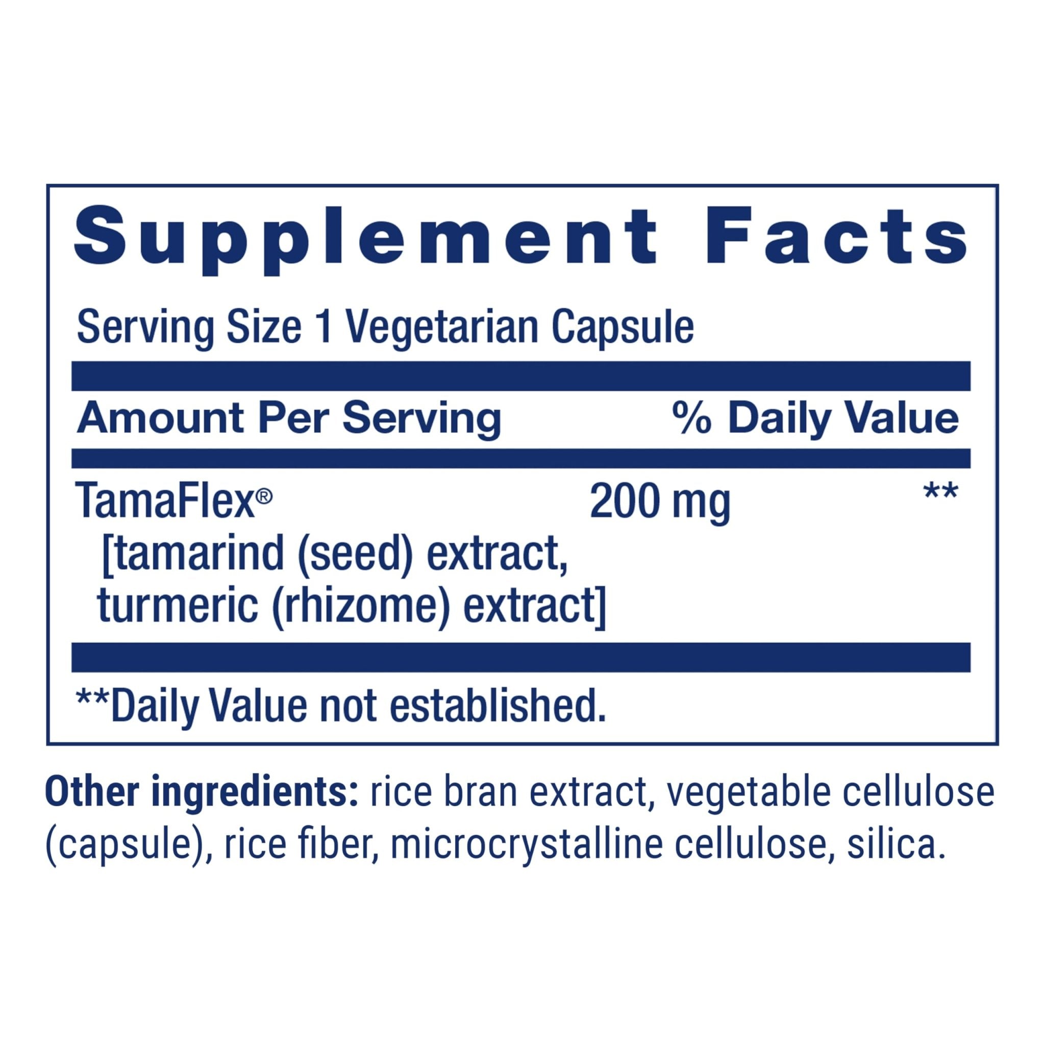 Life Extension Joint Mobility, relieves Minor Knee discomfort & Improves Range of Motion, Turmeric & Tamarind, Gluten-Free, Non-GMO, Vegetarian, 60 Capsules - TrustMedUSA