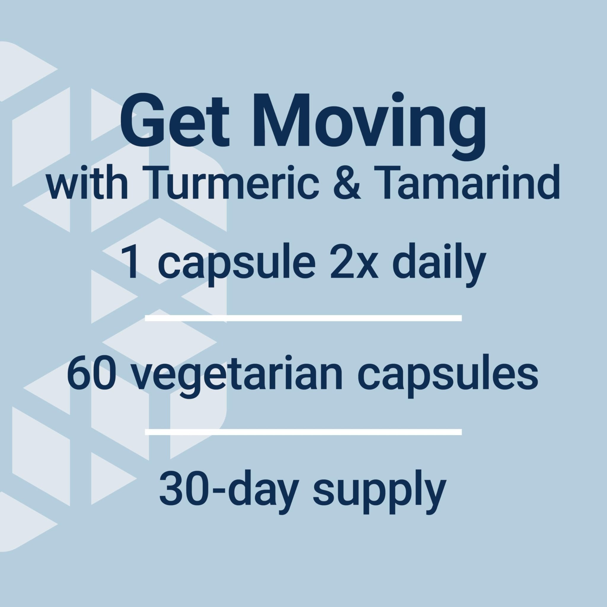 Life Extension Joint Mobility, relieves Minor Knee discomfort & Improves Range of Motion, Turmeric & Tamarind, Gluten-Free, Non-GMO, Vegetarian, 60 Capsules - TrustMedUSA