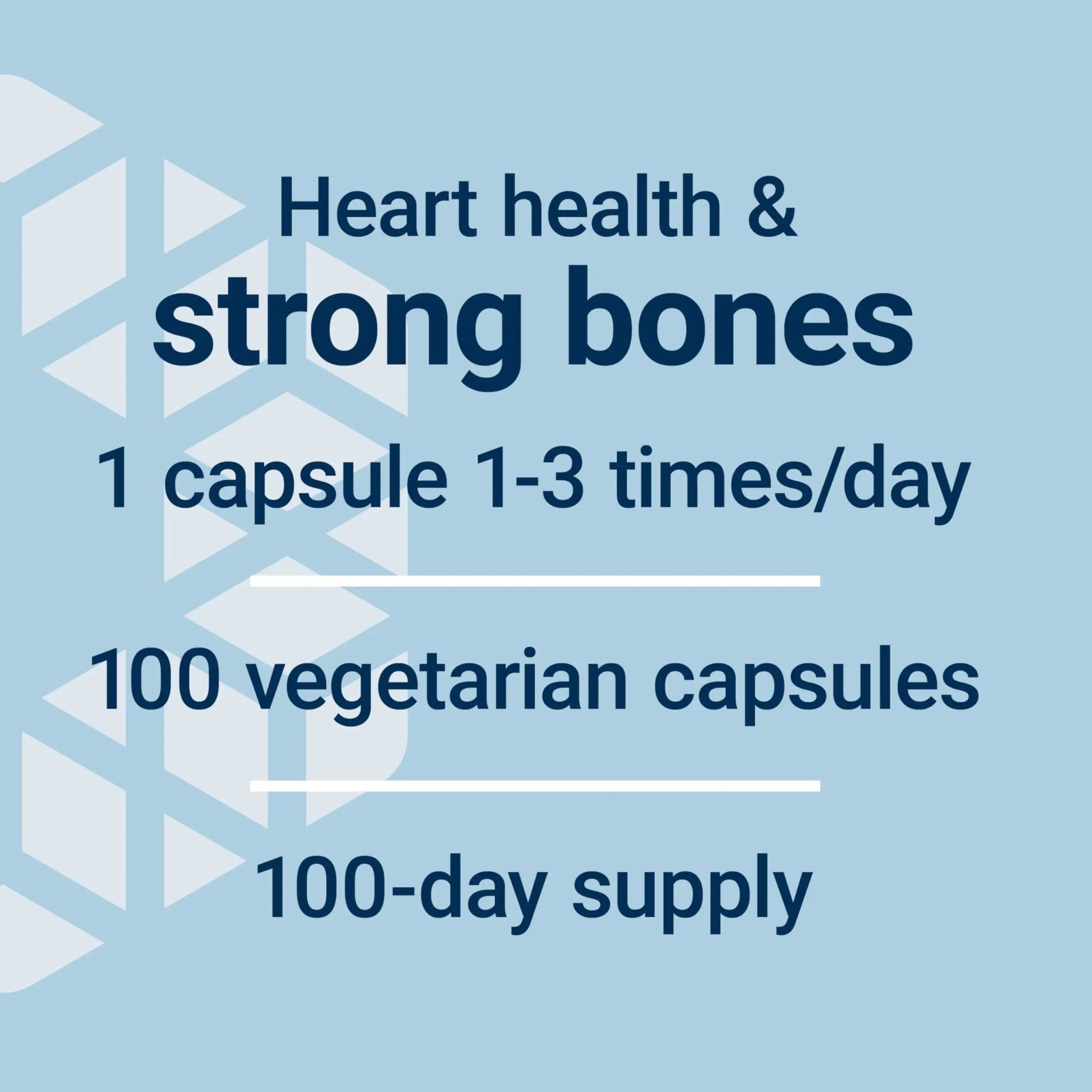 Life Extension Magnesium Caps, 500 mg, Magnesium Oxide, Citrate, and Succinate, Heart Health, Healthy Bones, Metabolism Support, 100 Vegetarian Capsules - TrustMedUSA