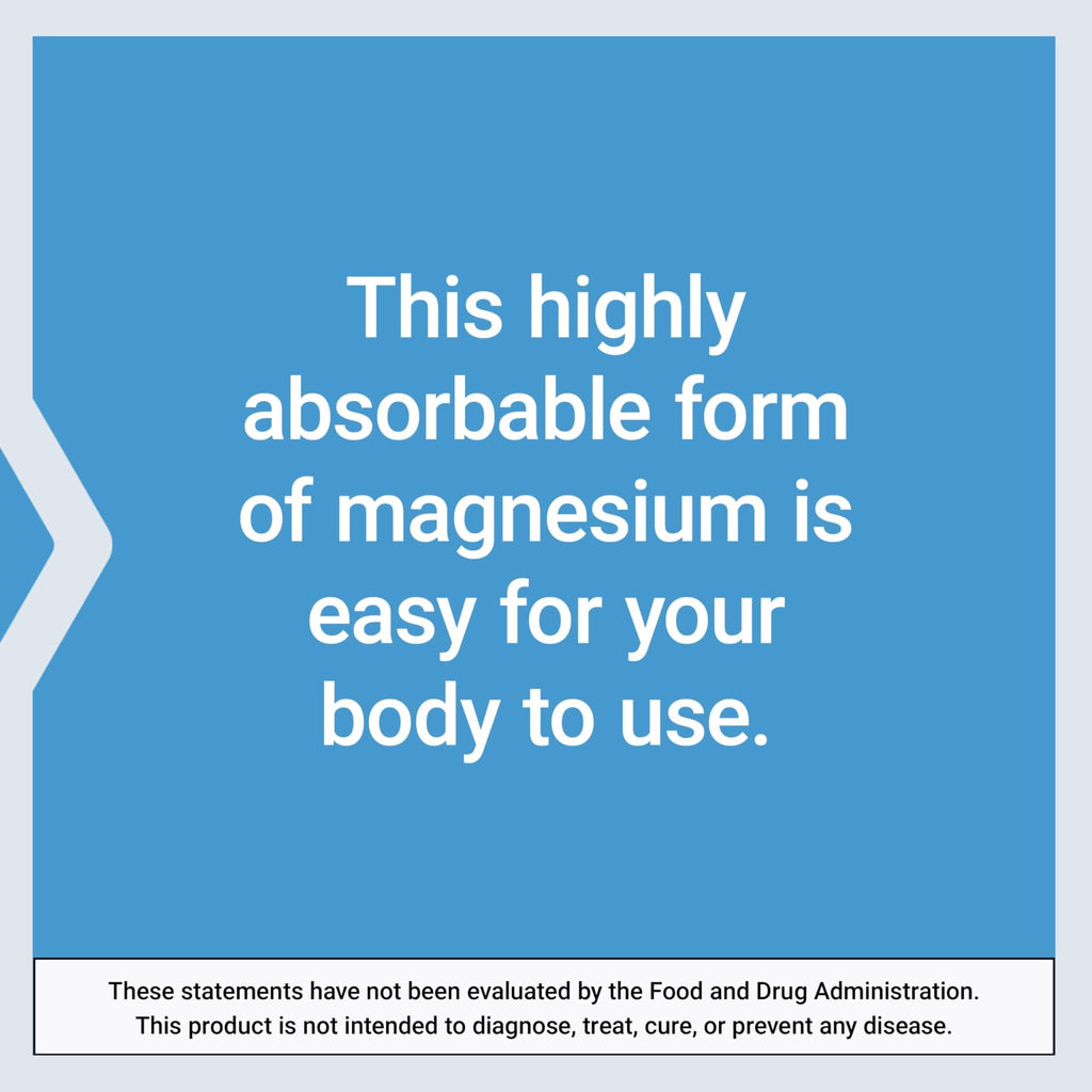 Life Extension Magnesium Glycinate, Heart Health, Bone Health, Nerve and Muscle Support, Highly absorbable, Gluten-Free, Non-GMO - TrustMedUSA
