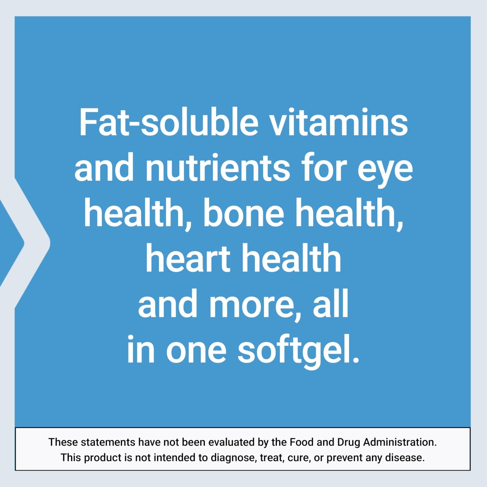 Life Extension Once-Daily Health Booster, Vitamins E, K1 & K2, phospholipids, Fat-Soluble nutrients for Eye Health, Bone Health, Heart Health, Gluten-Free, 1 Daily, Non-GMO, 30 softgels - TrustMedUSA