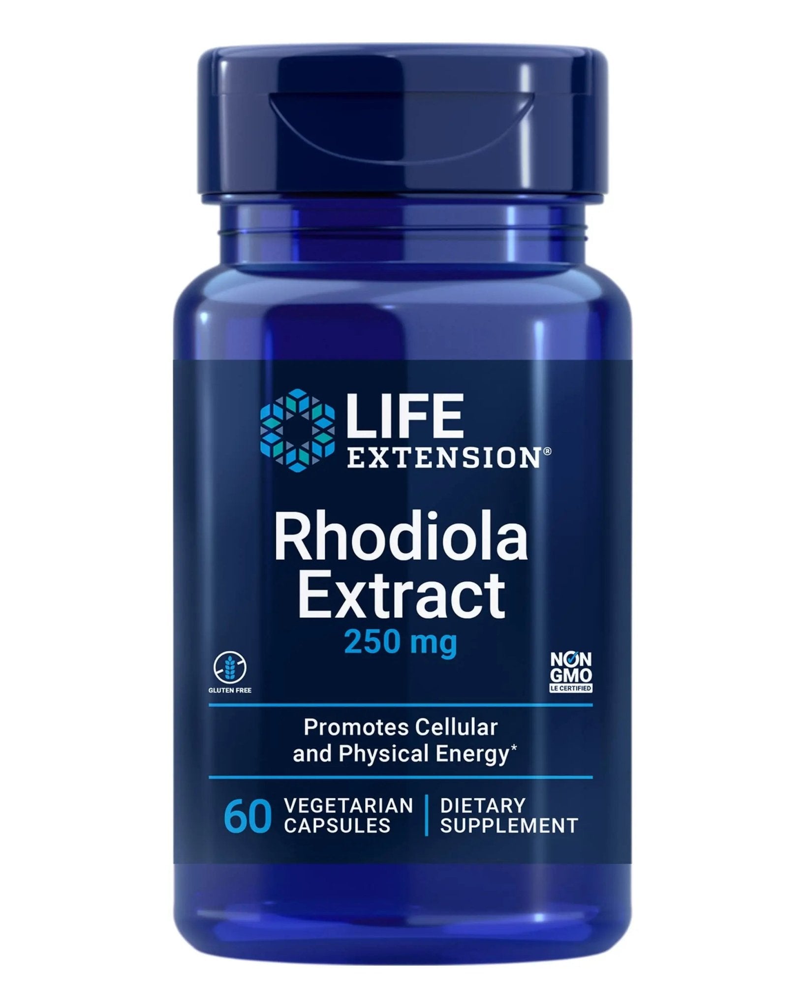 Life Extension Rhodiola and Ashwagandha Extract Bundle, Rhodiola rosea and ashwagandha Supplements, 60 Capsules Each - TrustMedUSA