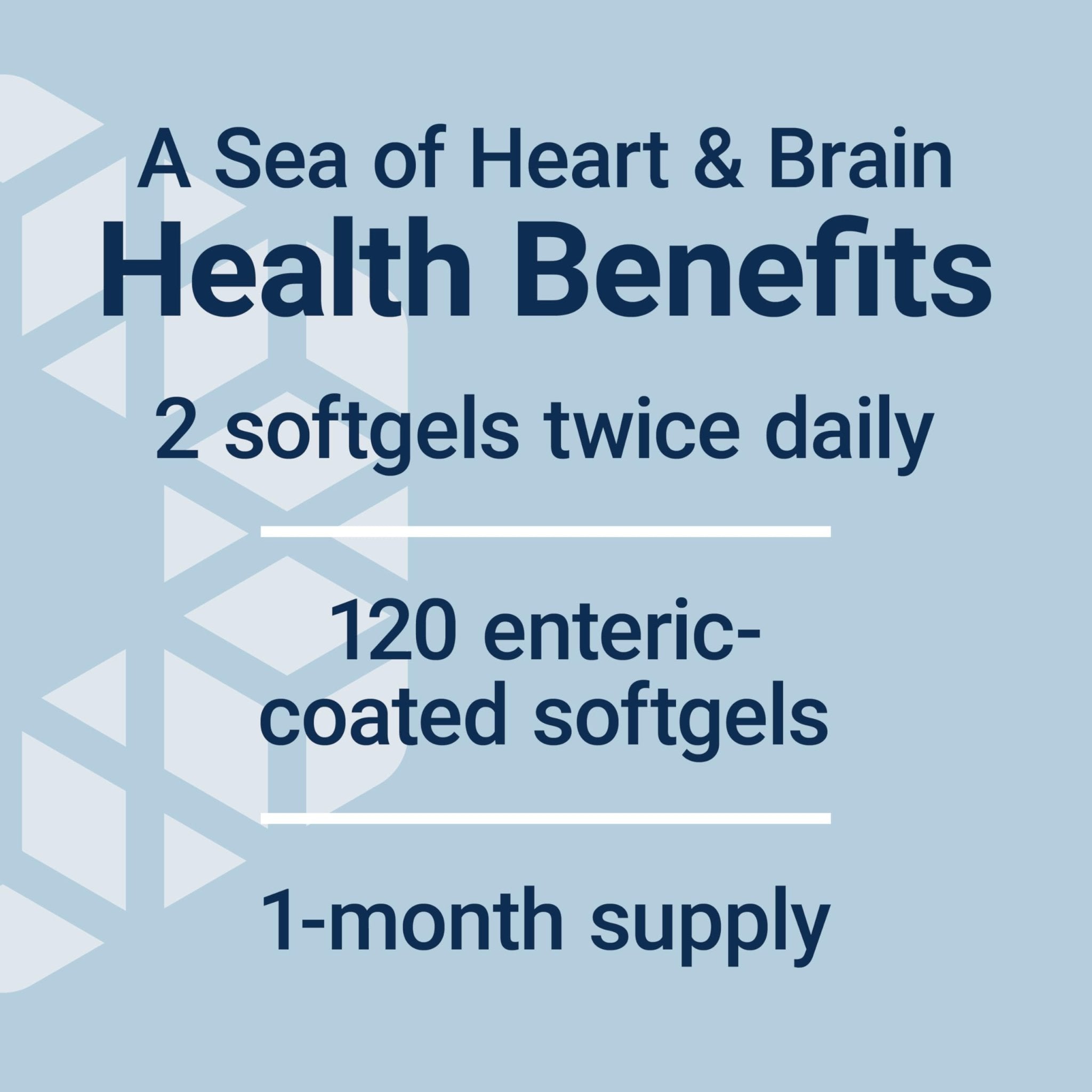 Life Extension Super Omega-3 EPA/DHA Fish Oil, Sesame Lignans & Olive Extract – Heart Health, Brain Health, Inflammation Health Support, Gluten-Free, Enteric-Coated, Non-GMO, 120 Softgels - TrustMedUSA