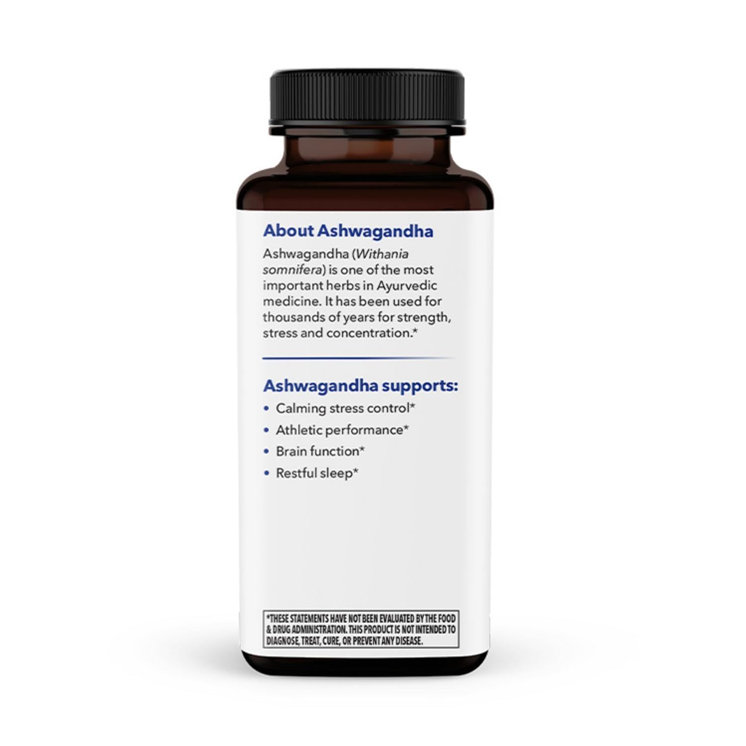 LifeSeasons Essentials Ashwagandha - Stress & Sleep Support Supplement - Calm & Focused Mind - Improves Athletic Performance & Brain Function - 900mg per 2 Capsules - 60 Capsules - TrustMedUSA