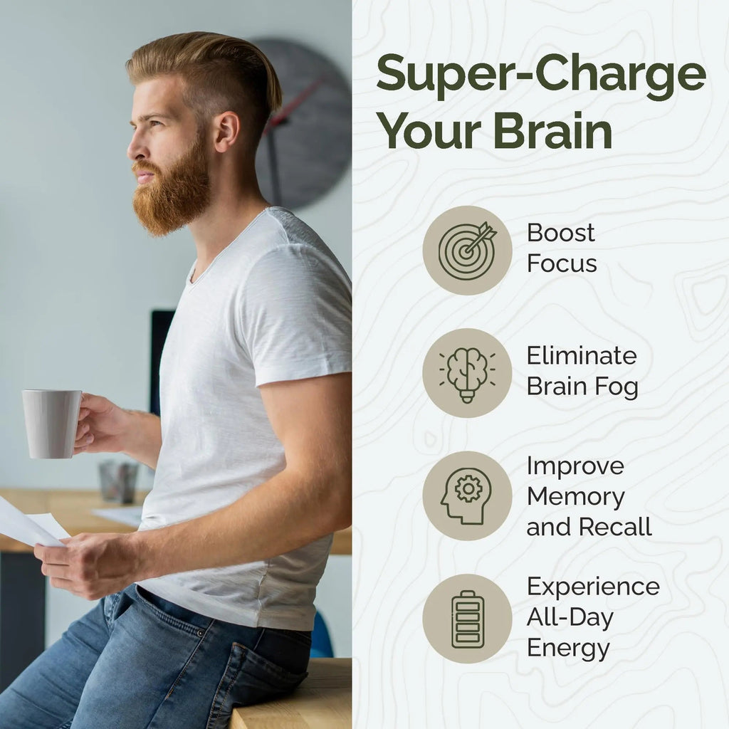 Lift – Nootropic Brain Booster Supplement for Productivity, Focus & Energy - TrustMedUSA