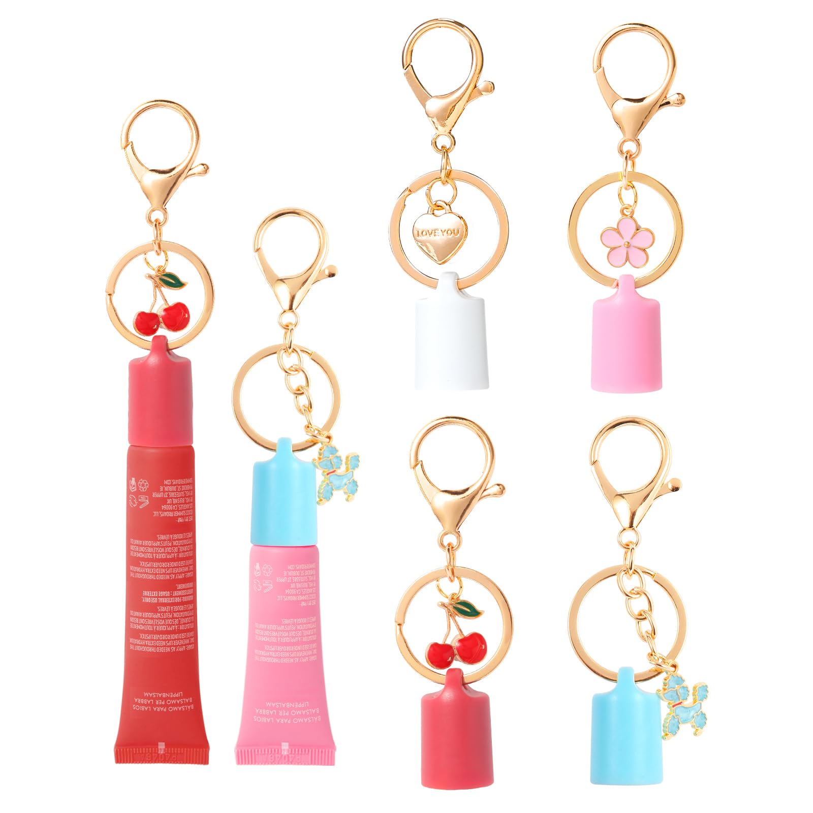 Limpskys keychain cap for Summer Fridays 0.5 Oz Lip Balm,lip gloss cap keychain（No Lip Balm） - TrustMedUSA