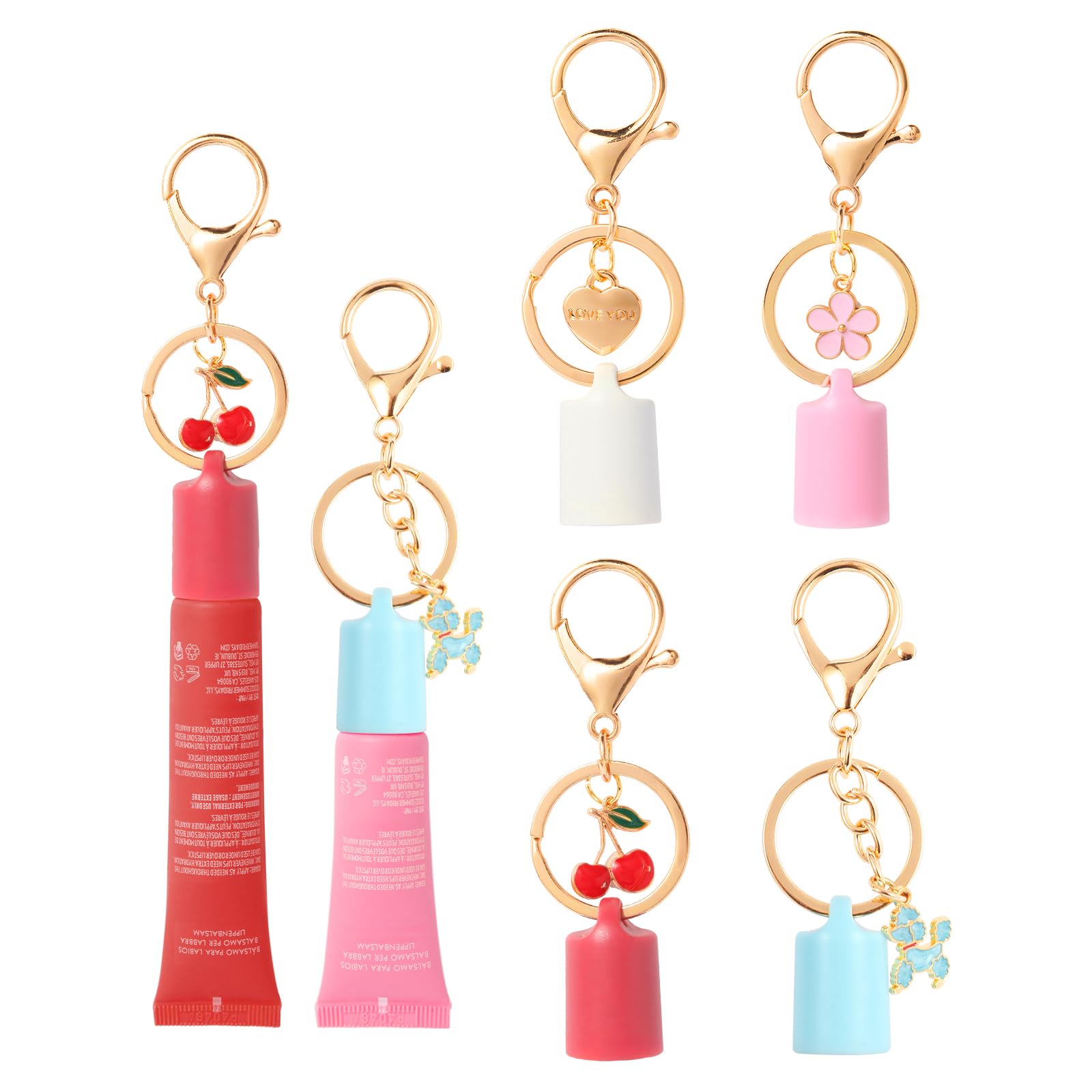Limpskys keychain cap for Summer Fridays 0.5 Oz Lip Balm,lip gloss cap keychain（No Lip Balm） - TrustMedUSA