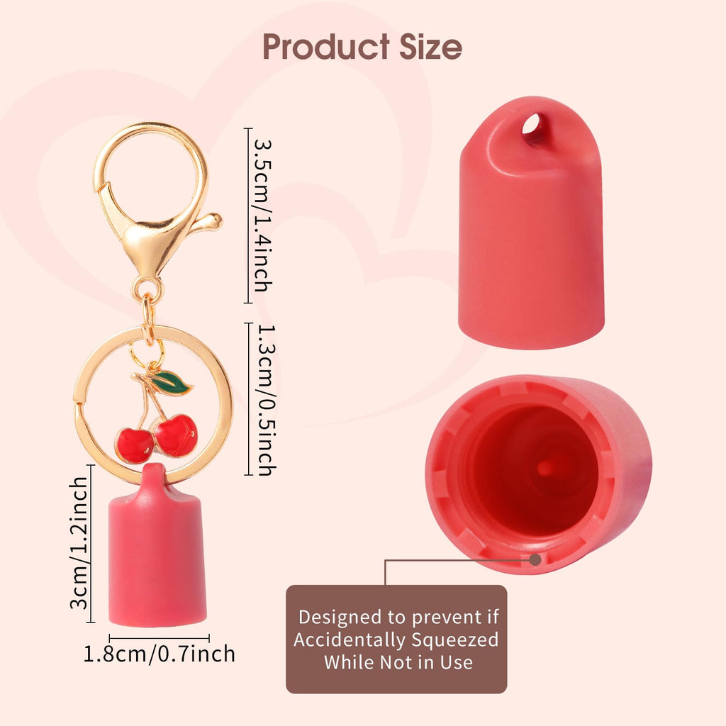 Limpskys keychain cap for Summer Fridays 0.5 Oz Lip Balm,lip gloss cap keychain（No Lip Balm） - TrustMedUSA