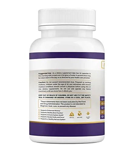 Lion's Mane & DMAE Capsules: Enhance Memory, Boost Mental Clarity - TrustMedUSA