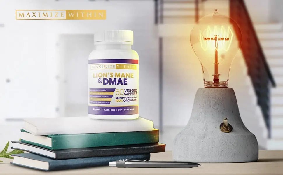 Lion's Mane & DMAE Capsules: Enhance Memory, Boost Mental Clarity - TrustMedUSA