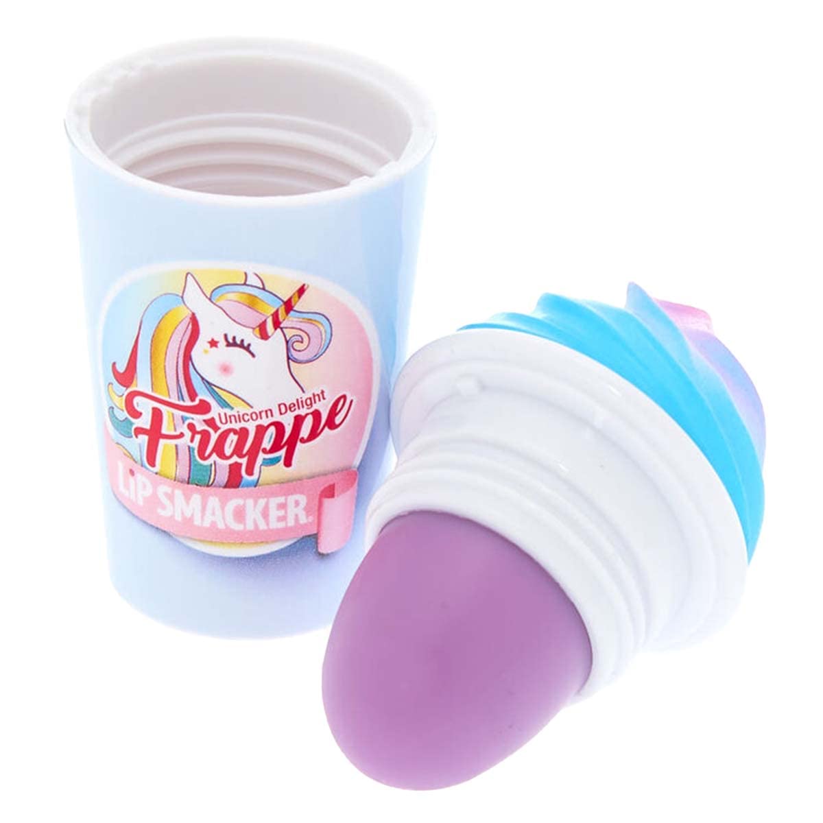 Lip Smacker Frappe Cup Lip Balm, Moisturizing, Soothing Fun Tasty Flavors - Unicorn - TrustMedUSA