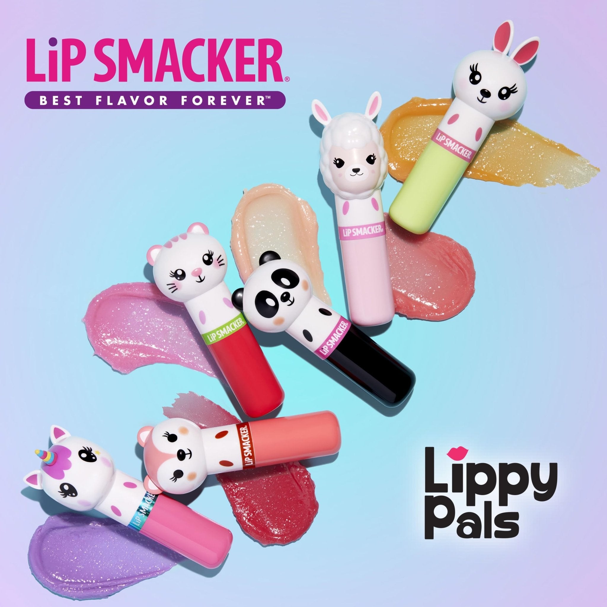 Lip Smacker Lippy Pals Unicorn, Flavored Moisturizing & Smoothing Soft Shine Lip Balm, Hydrating & Protecting Fun Tasty Flavors, Cruelty-Free & Vegan - Unicorn Magic - TrustMedUSA