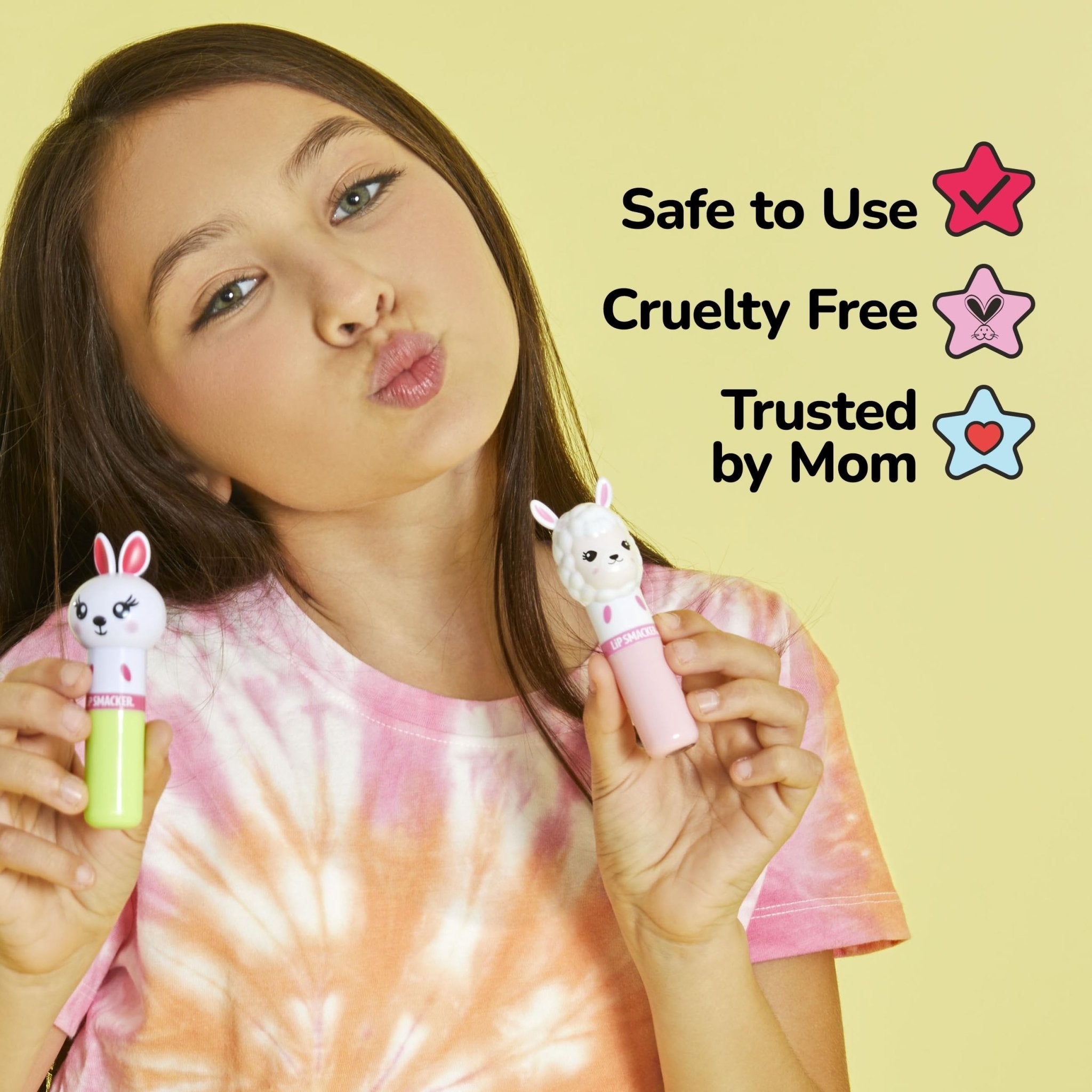 Lip Smacker Lippy Pals Unicorn, Flavored Moisturizing & Smoothing Soft Shine Lip Balm, Hydrating & Protecting Fun Tasty Flavors, Cruelty-Free & Vegan - Unicorn Magic - TrustMedUSA