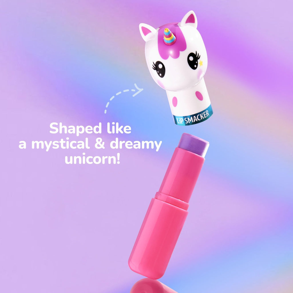 Lip Smacker Lippy Pals Unicorn, Flavored Moisturizing & Smoothing Soft Shine Lip Balm, Hydrating & Protecting Fun Tasty Flavors, Cruelty-Free & Vegan - Unicorn Magic - TrustMedUSA