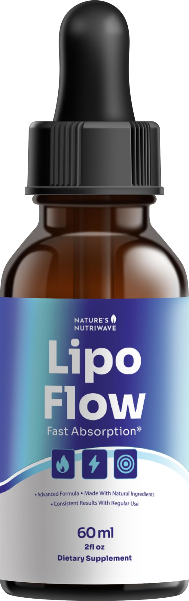 Lipo Flow – Daily Botanical Supplement with Pineapple, Beet Root & Hibiscus – Clean, Stimulant-Free Formula – GMP-Certified, Non-GMO, Made in USA - 60ml, 60 Servings, 1 Month Supply - TrustMedUSA