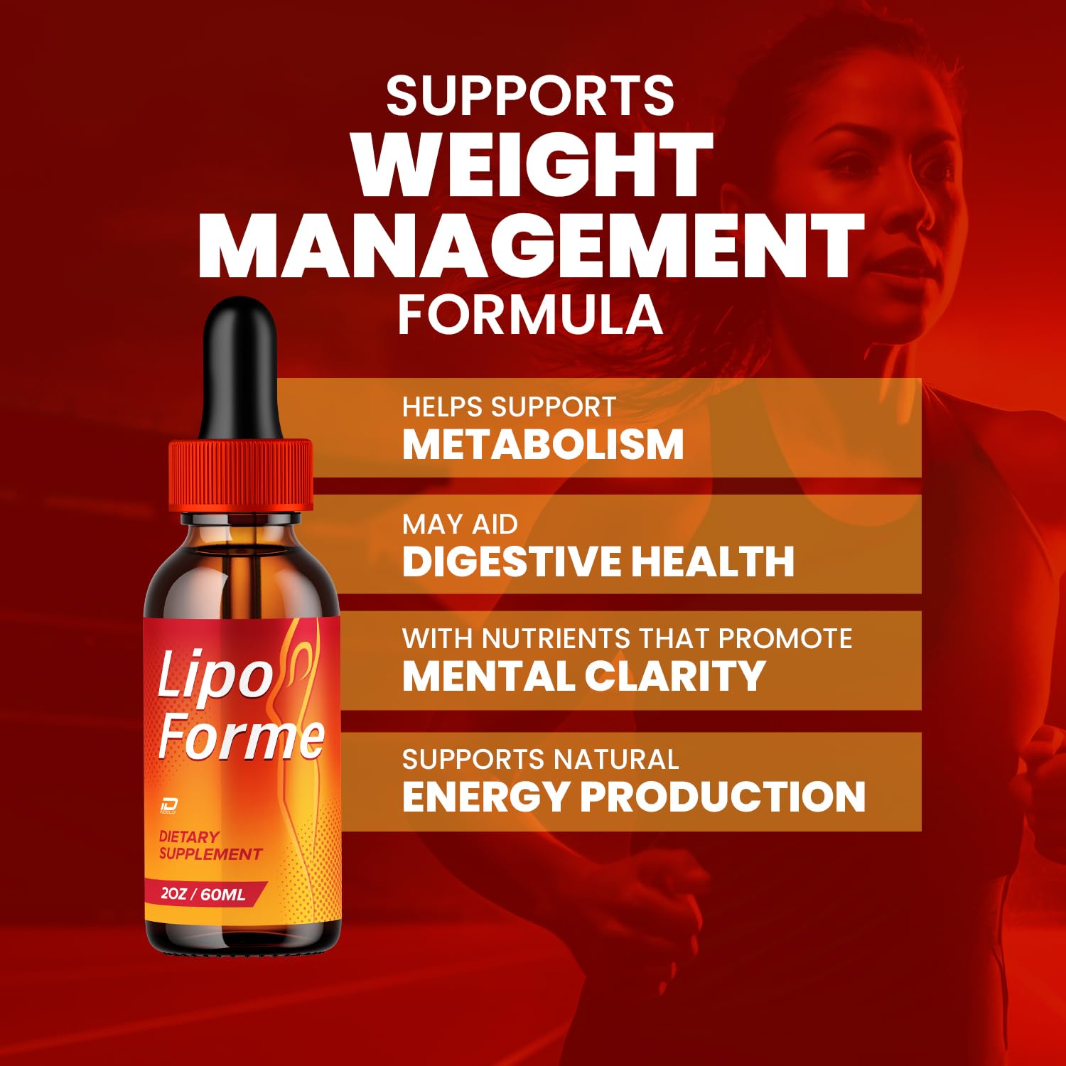 Lipo Forme Liquid Drops – LipoForme Natural Liquid Dietary Natural Blend Supplement (3 Pack – 3 Month Supply) - TrustMedUSA