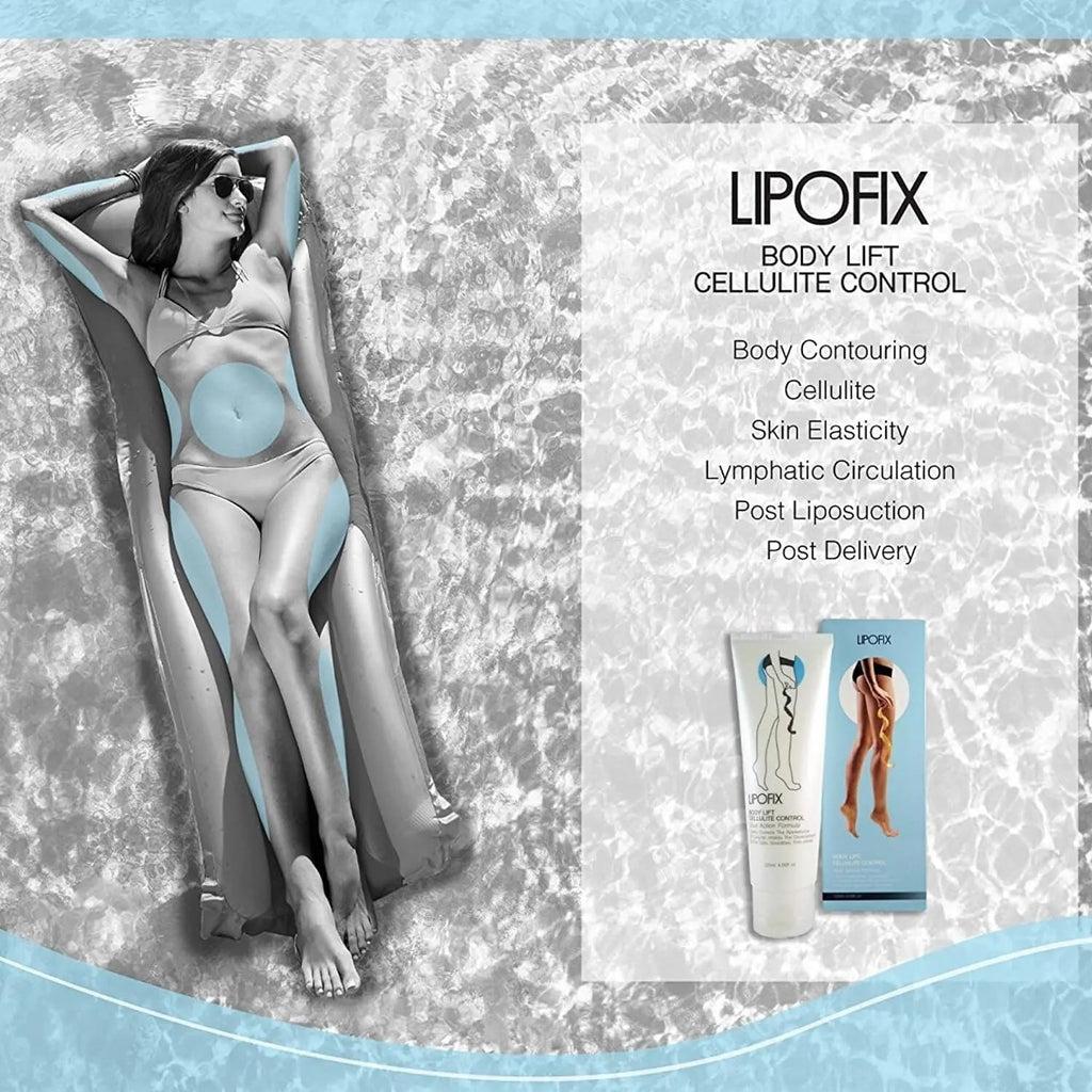 LIPOFIX Anti Cellulite Cream Luxurious Formula Body Contour Cream Effectively Tone - TrustMedUSA