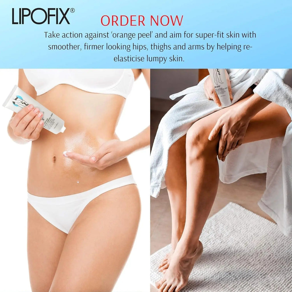 LIPOFIX Anti Cellulite Cream Luxurious Formula Body Contour Cream Effectively Tone - TrustMedUSA