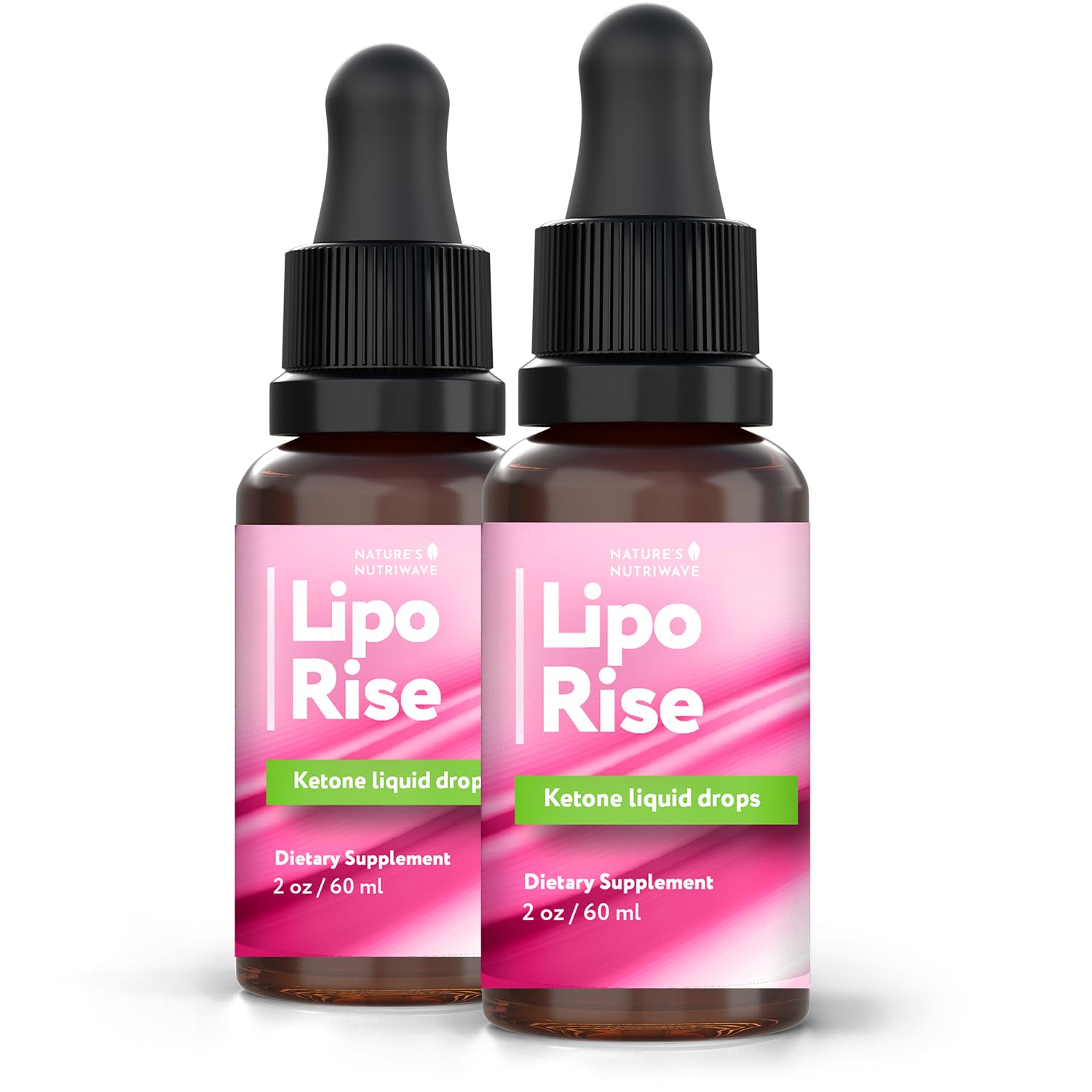 LipoRise Drops – Natural Liquid Supplement with 100% Plant-Based Ingredients, maca root, grape seed & citrus extracts | Non-GMO | GMP Certified | Made in USA | 60 mL, 60 Servings, 2 Month Supply - TrustMedUSA