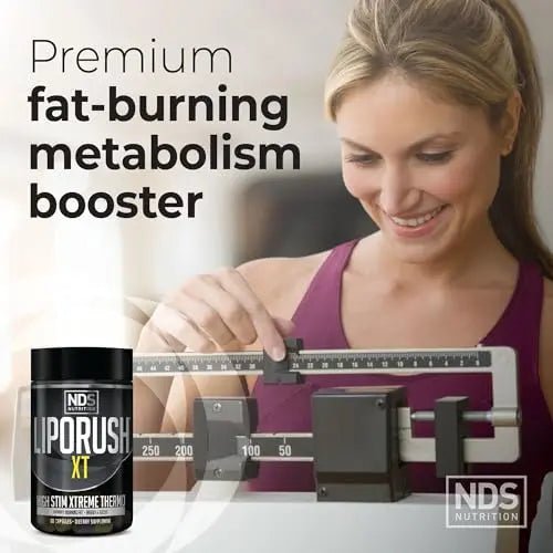 LIPORUSH NDS Nutrition XT - Super Concentrated Thermogenic with L-Carnitine & Teacrine - TrustMedUSA