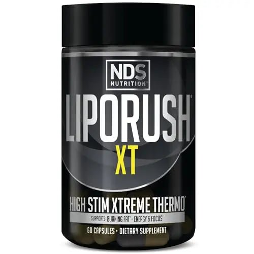 LIPORUSH NDS Nutrition XT - Super Concentrated Thermogenic with L-Carnitine & Teacrine - TrustMedUSA