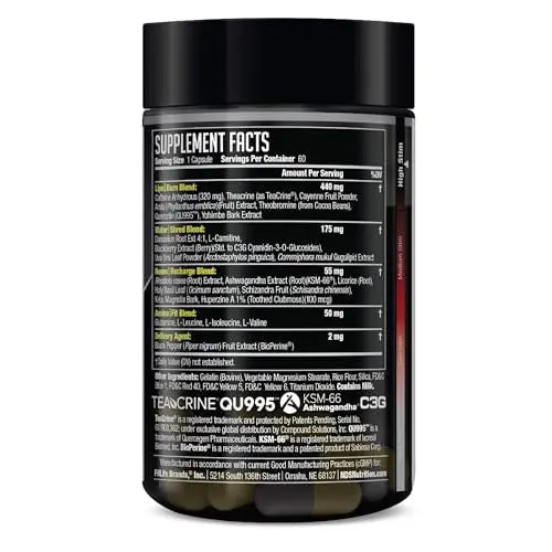 LIPORUSH NDS Nutrition XT - Super Concentrated Thermogenic with L-Carnitine & Teacrine - TrustMedUSA