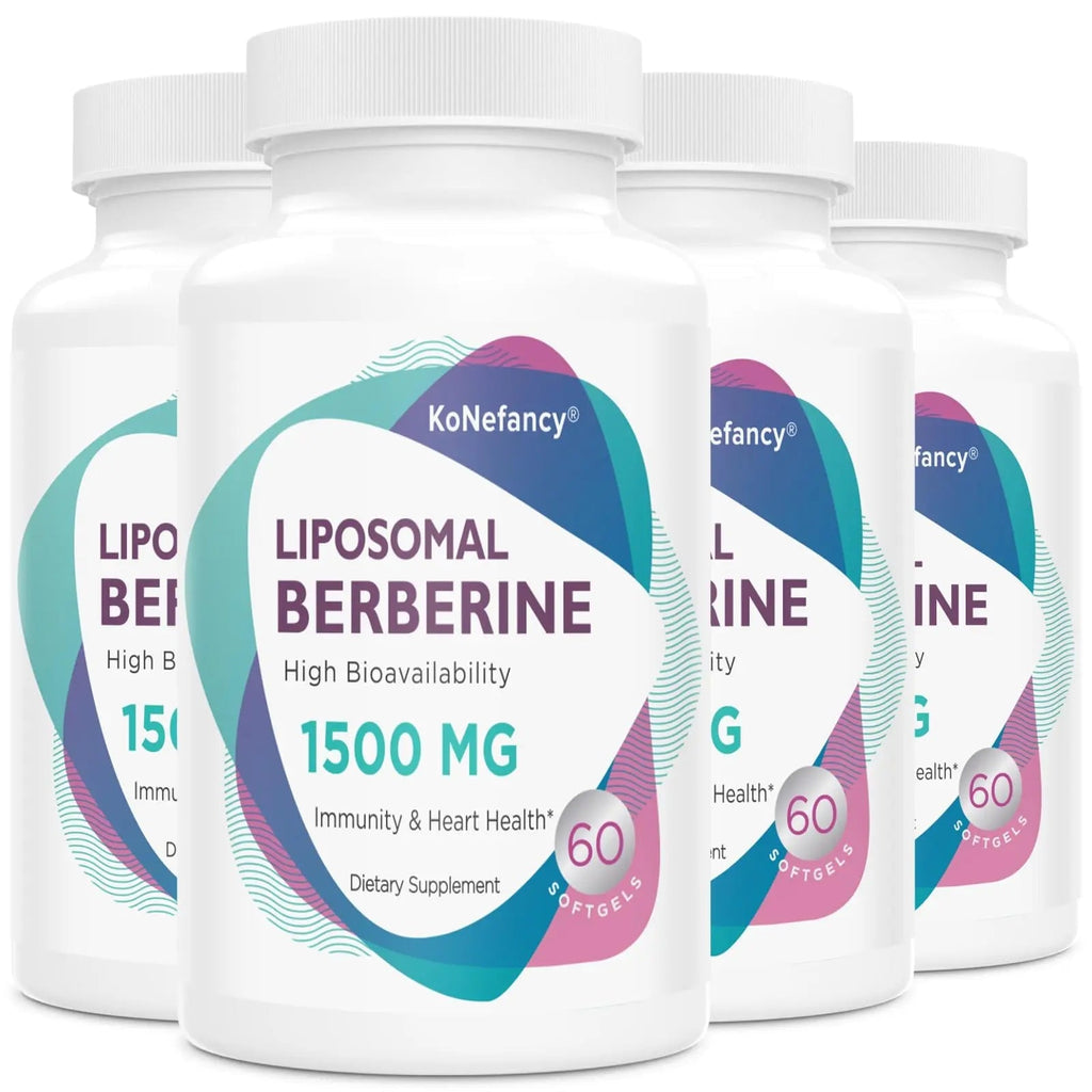 Liposomal Berberine Supplement 1500mg - High Bioavailability Berberine HCL Capsules - TrustMedUSA