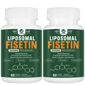 Liposomal Fisetin Supplement, 2000MG, 98% Pure Fisetin Polyphenols Antioxidants, with Quercetin, TMG and Resveratrol, for Healthy Aging, Cognitive Support, 120 Capsules - TrustMedUSA