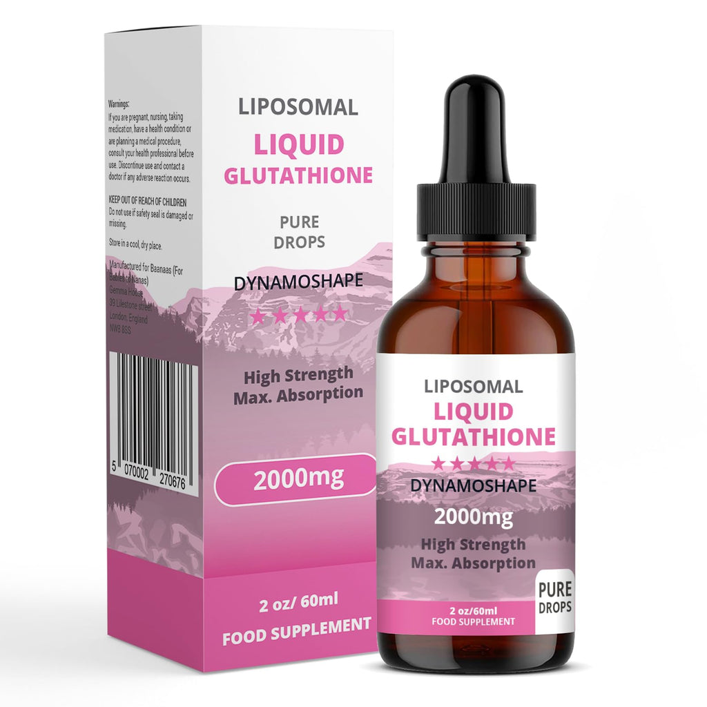 Liposomal Glutathione 2000mg with Vitamin C, Oral Glutathione Liquid, Antioxidant Supplement for Detox, Superior Absorption, Higher Dosage (Pack of 1) - TrustMedUSA