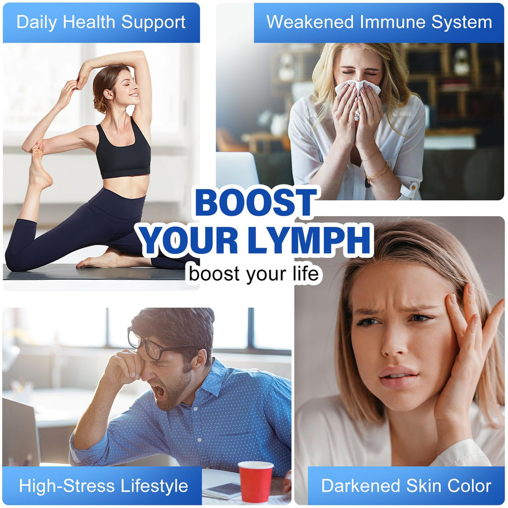 Liposomal Lymphatic Drainage Drops 2000mg - 17-in-1 Lymphatic Support & Liver Cleanse Detox with Milk Thistle, Dandelion, Elderberry, Echinacea & Full Vitamin Complex - Lymph System Support, 2 fl oz - Maple Wellness Supplements